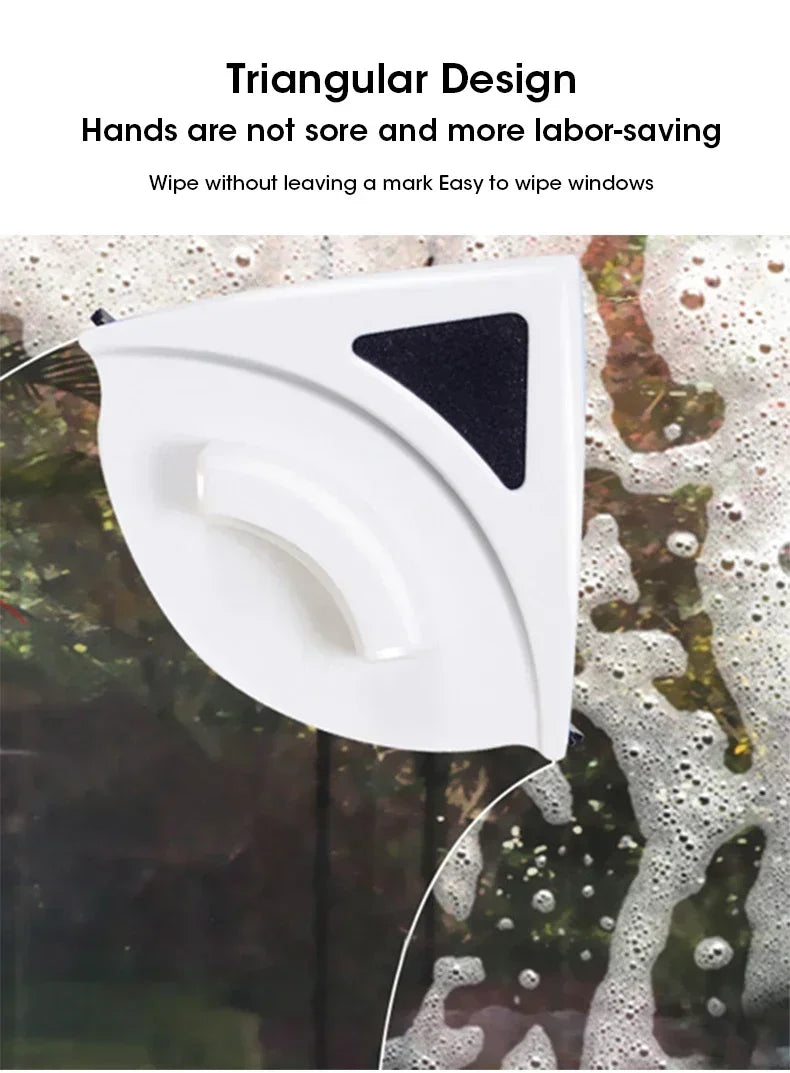 Magnetic Double-Sided Window Cleaner – High-Efficiency