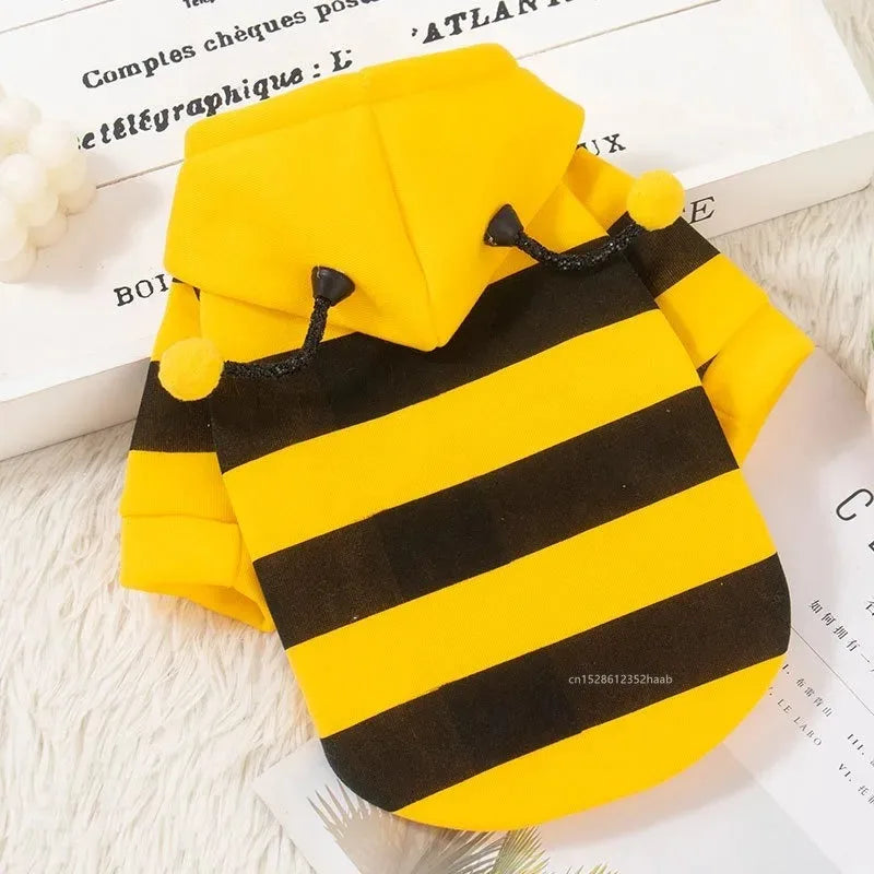 Bee Costume Hoodie for Dogs & Cats – Halloween
