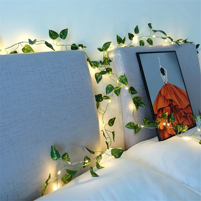 Artificial Ivy Vine Fairy Lights – Battery Powered