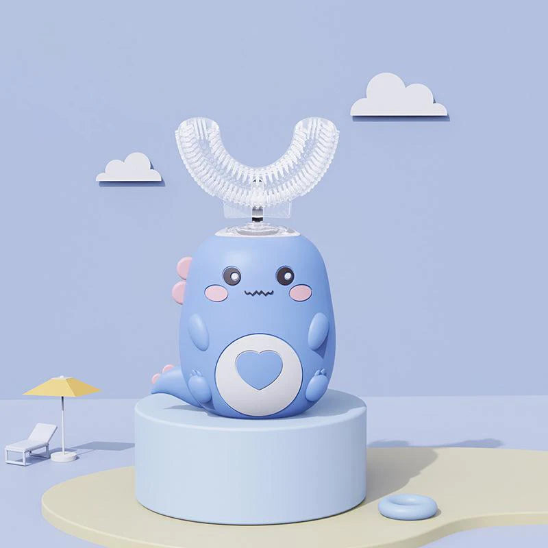 Kids U-Shaped Sonic Toothbrush – Rechargeable, 360° Clean