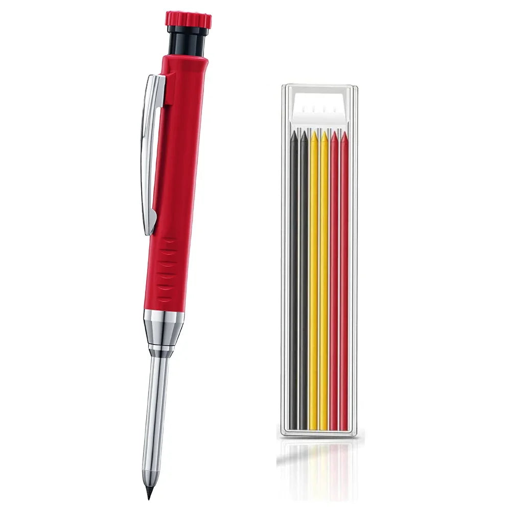 Carpenter Mechanical Pencil with Built-In Sharpener