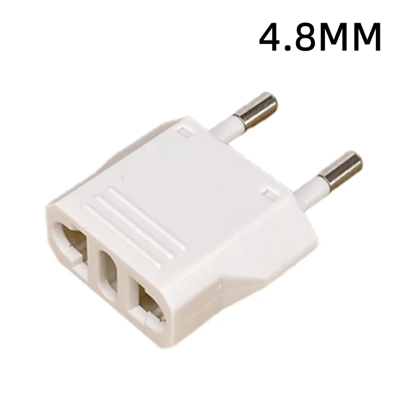 US to EU Travel Plug Adapter – Europe Type C/E/F