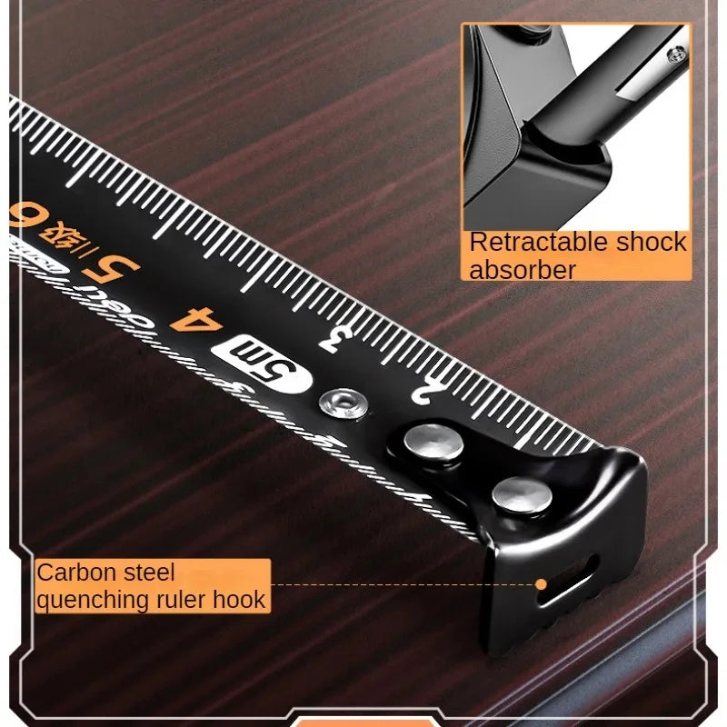 Digital Tape Measure 3.5 m – Retractable with LCD Display