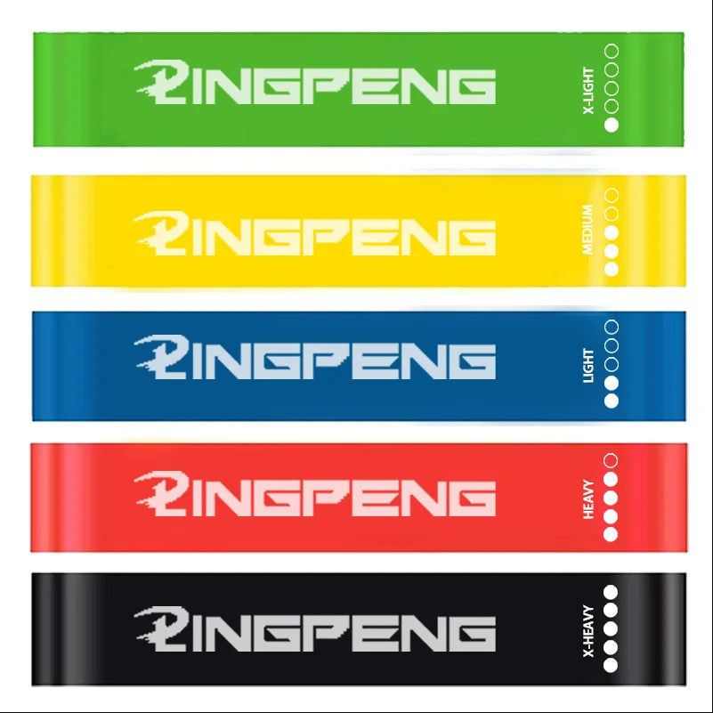 Fabric Resistance Loop Bands – Glutes, Legs & Yoga (Set)