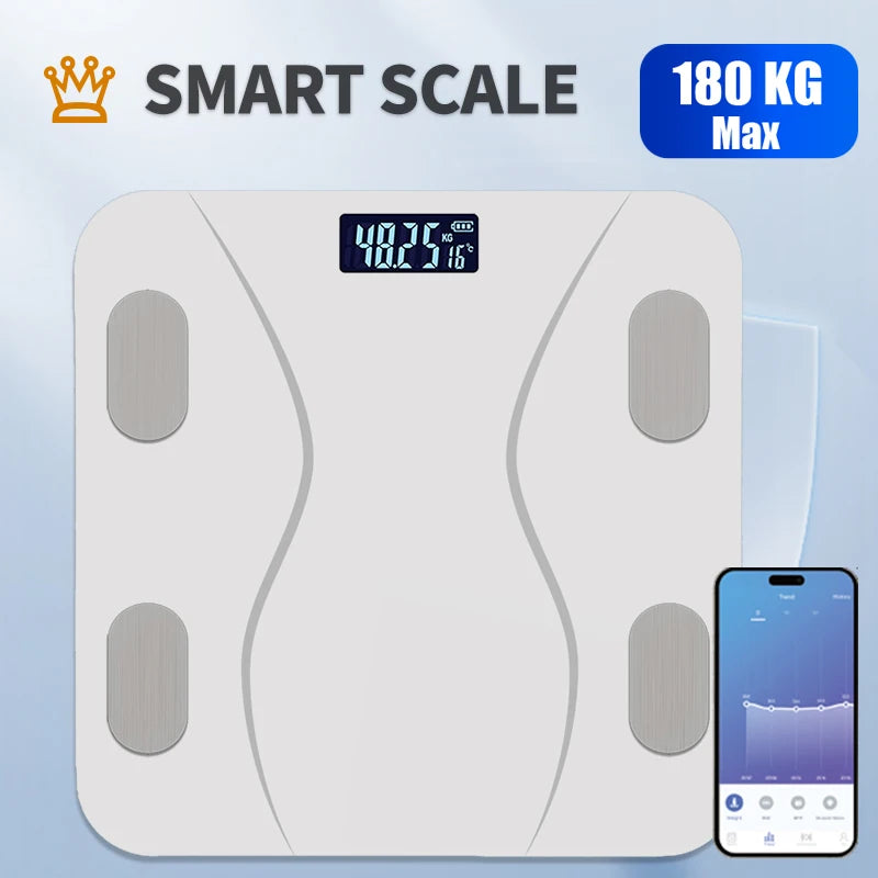 Smart Body Scale – Bluetooth App Sync