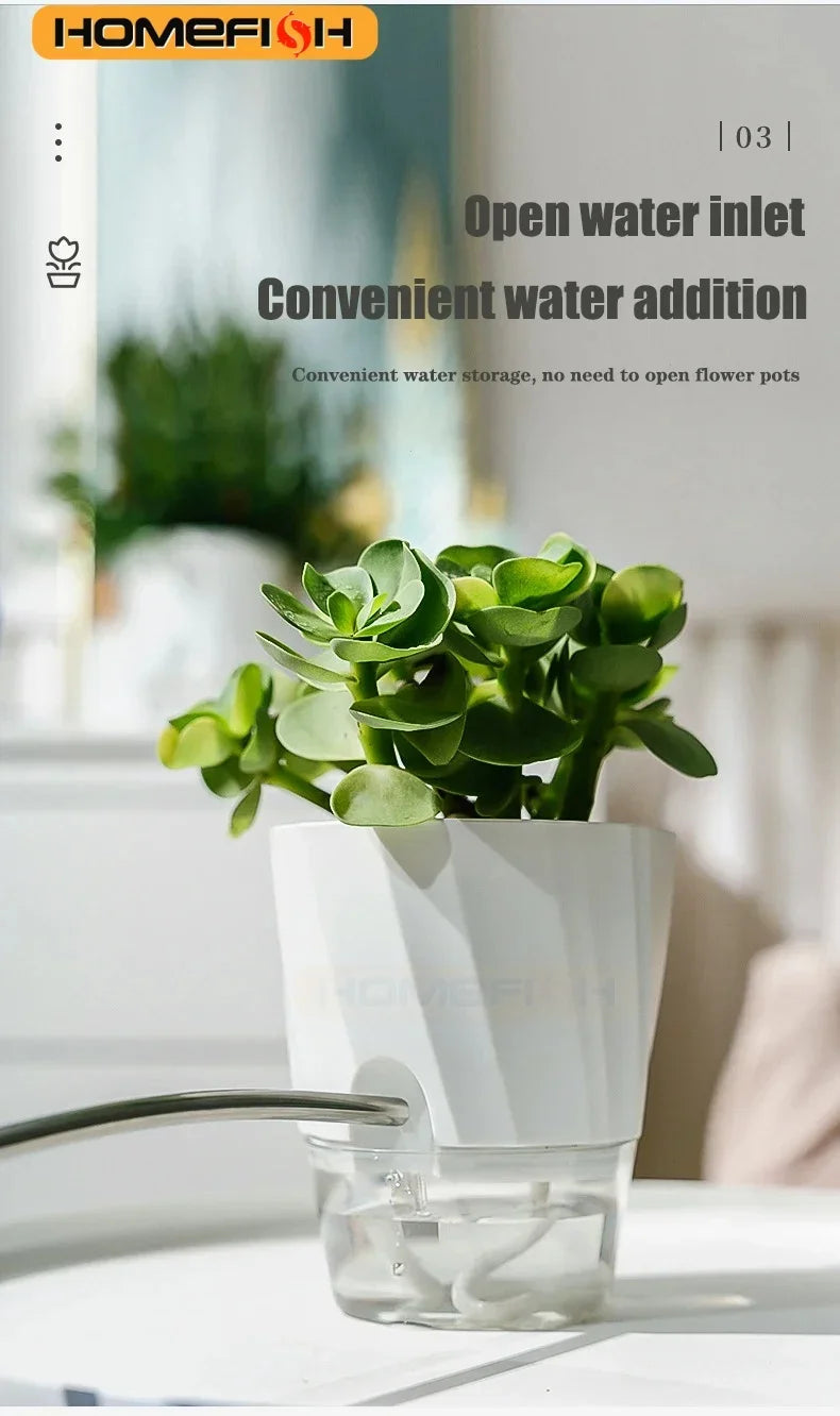 Self-Watering Planter – Double Layer