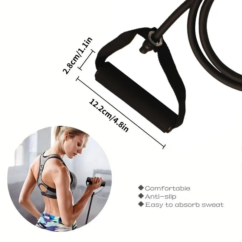 Resistance Bands Set with Handles – Full-Body Home Workout