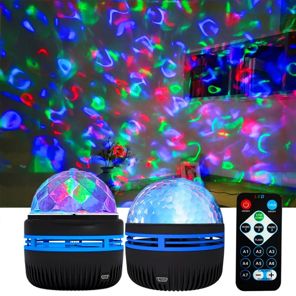 360° Aurora Galaxy Projector Night Light – USB