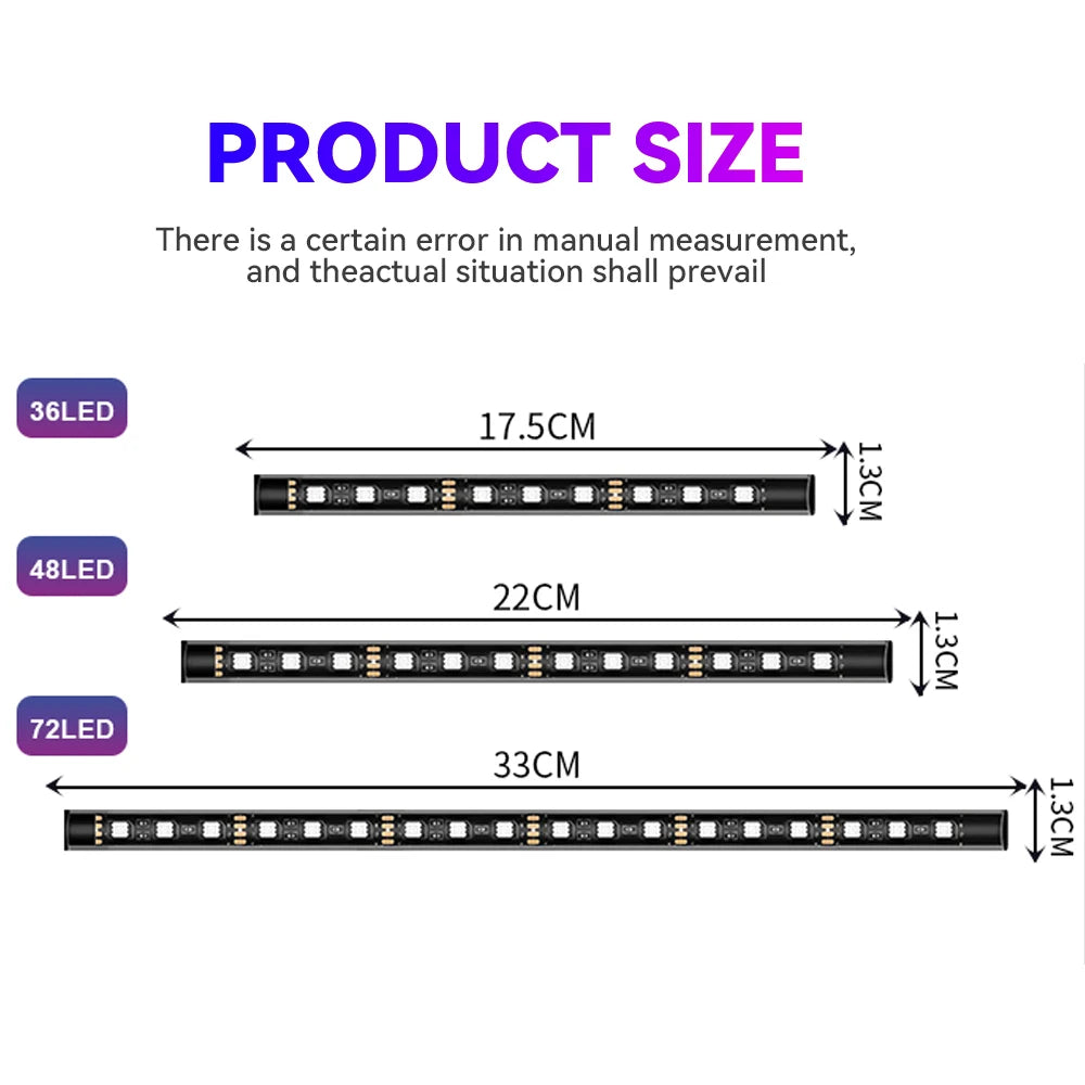 Car Interior Ambient Footwell Lights – RGB
