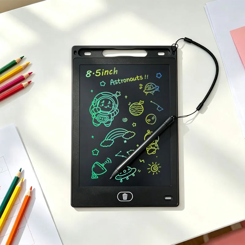 8.5" LCD Writing Tablet – Erasable Drawing Board