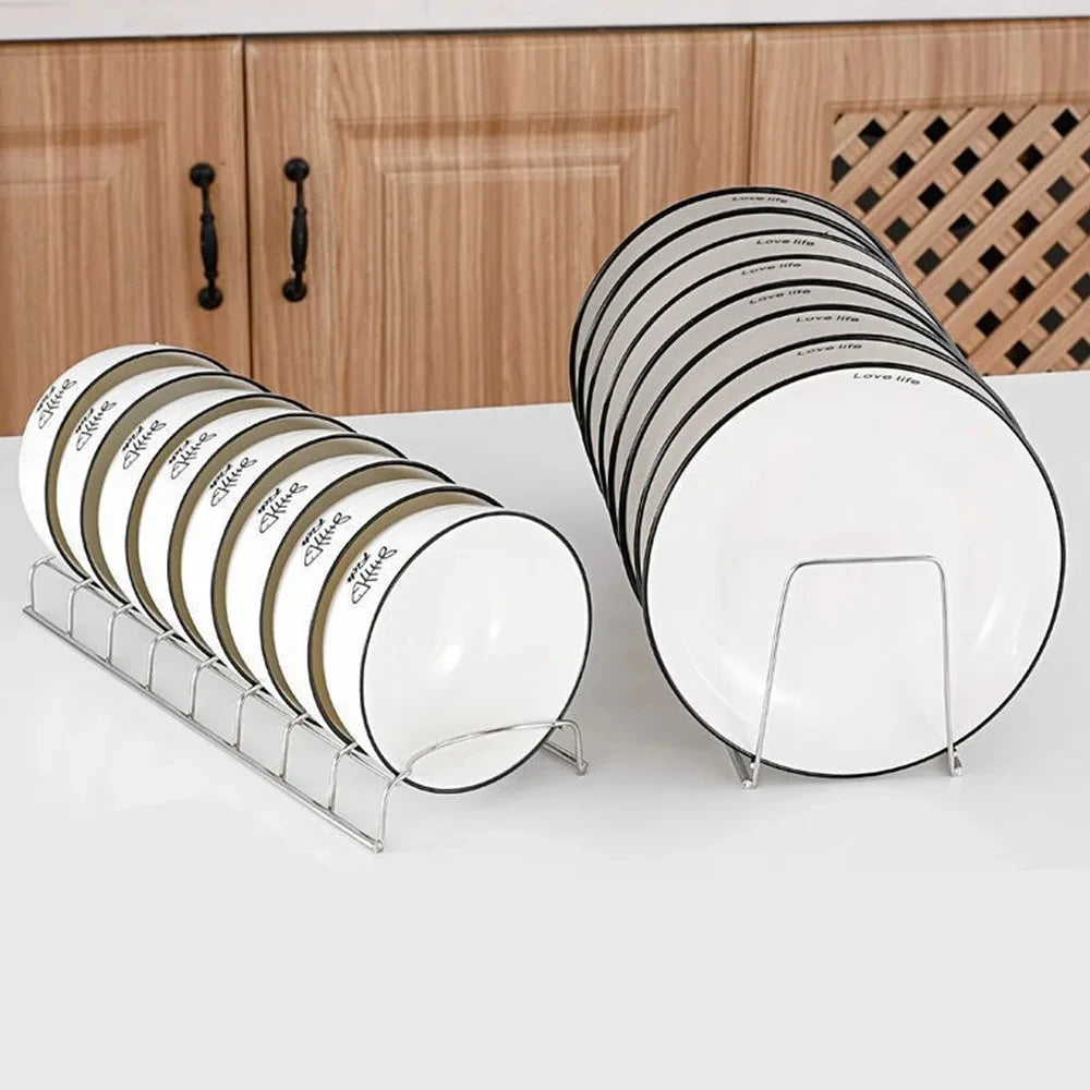 Stainless Steel Dish Drying Rack – Multipurpose Plate Organizer