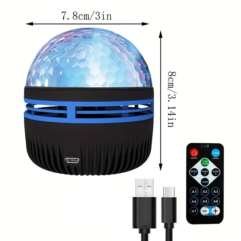 360° Aurora Galaxy Projector Night Light – USB