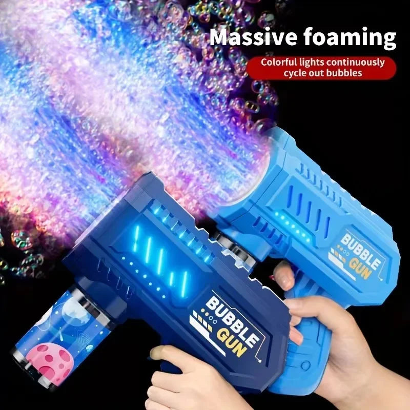 Automatic Rocket Bubble Gun – Kids Outdoor Toy