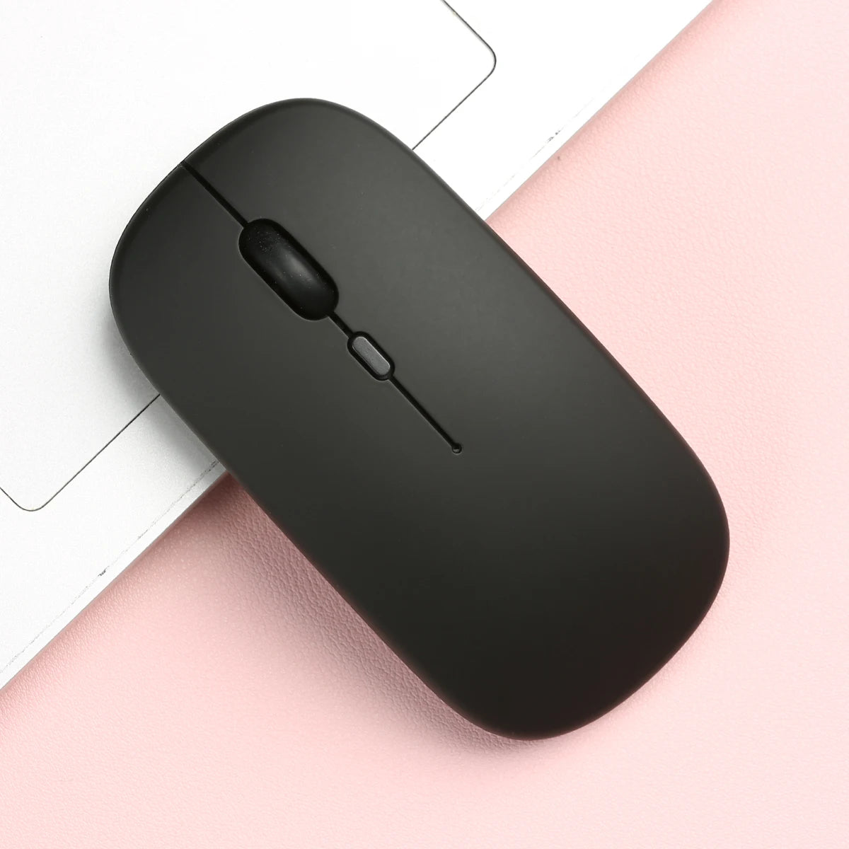 Silent Wireless Bluetooth Mouse – Slim & Portable