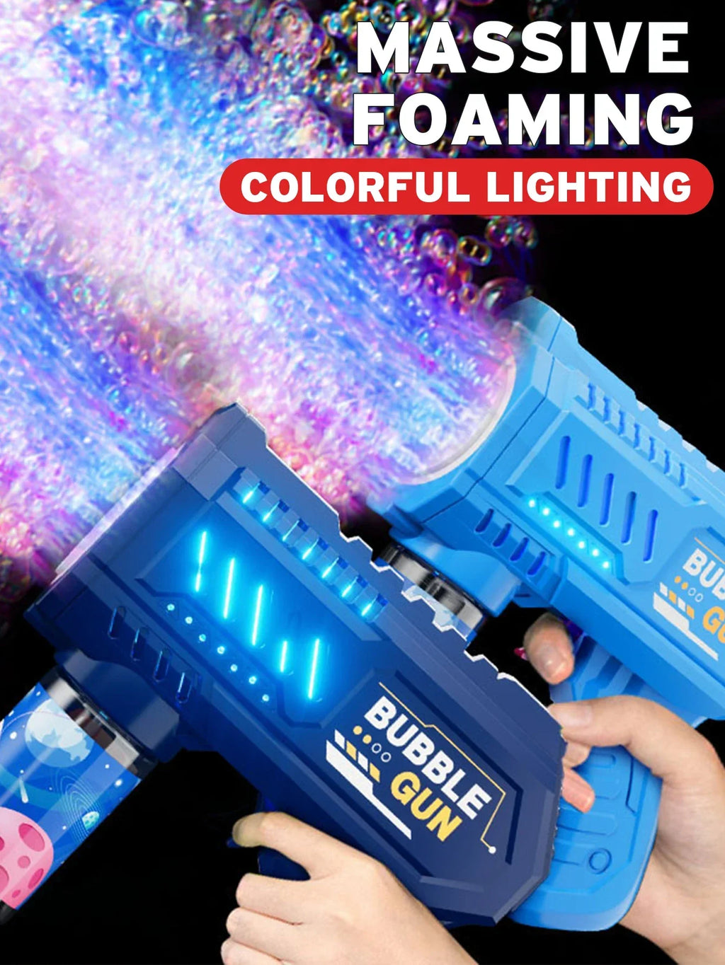 Automatic Rocket Bubble Gun – Kids Outdoor Toy