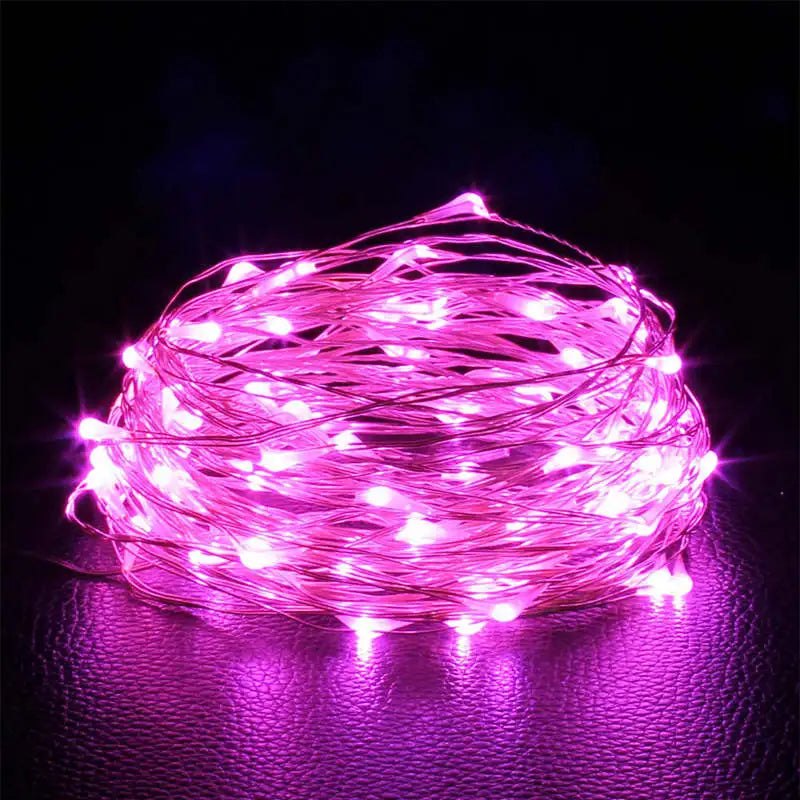 Copper Wire Fairy Lights – Battery Powered, Multiple Lengths