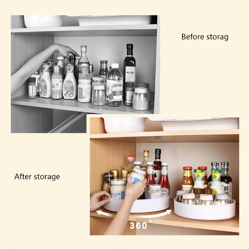 360° Rotating Cabinet Organizer