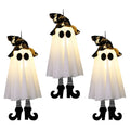 Light-Up Witch & Ghost Figures – Halloween Decor