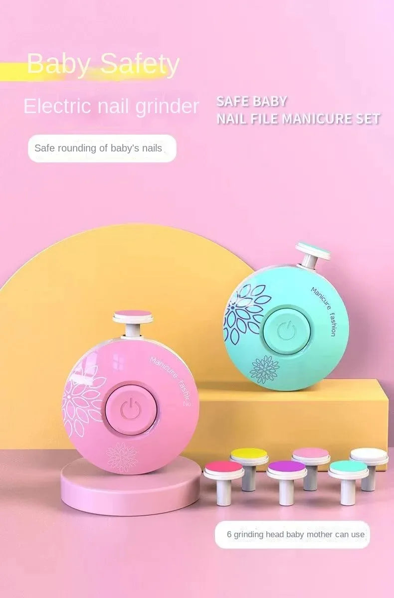 Baby Electric Nail File Set – Gentle Kids Nail Care