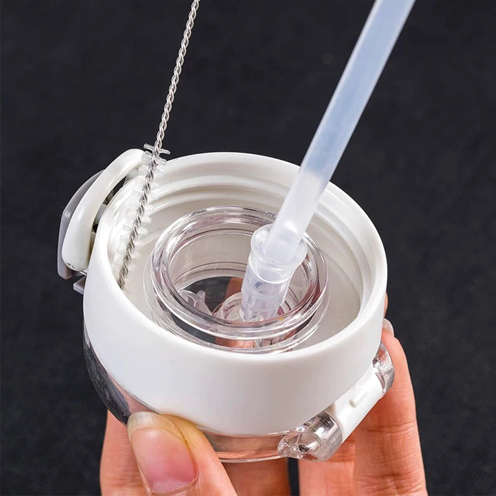 Reusable Straw & Tube Cleaning Brush Kit