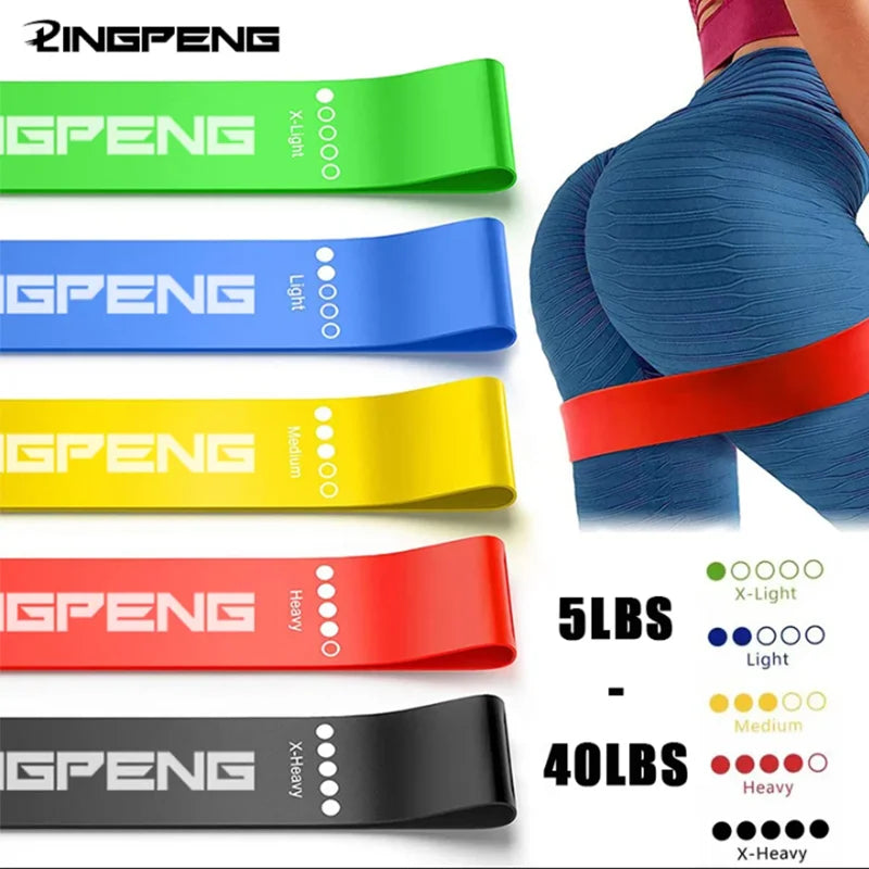 Fabric Resistance Loop Bands – Glutes, Legs & Yoga (Set)