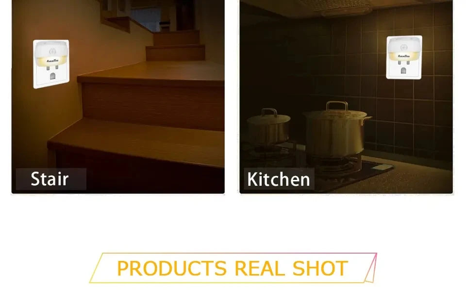 Motion Sensor LED Night Light – Plug-In