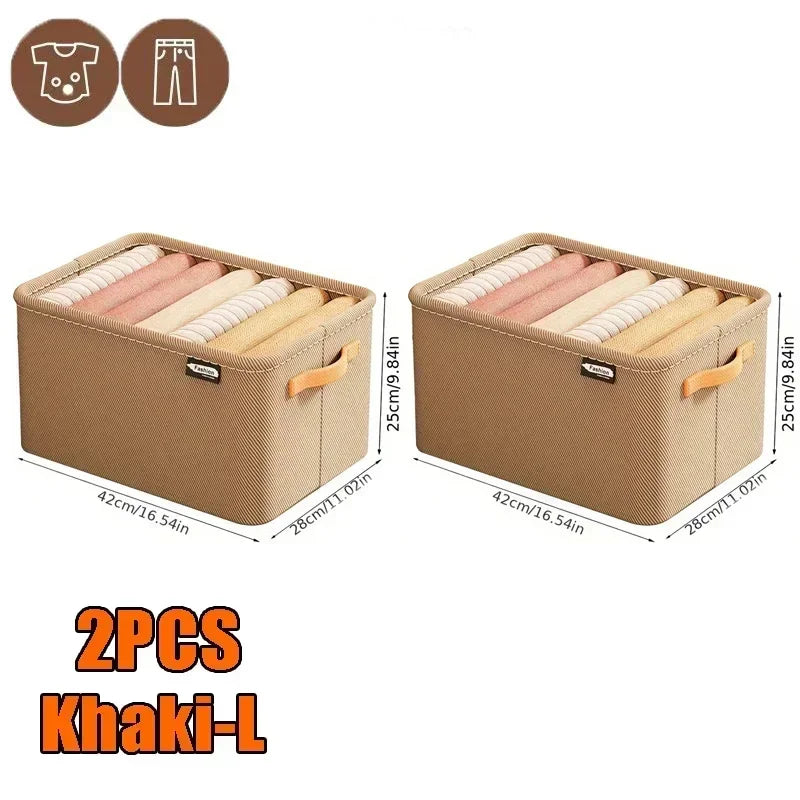 Clothes Organizer Storage Bins – Pants & Sweaters