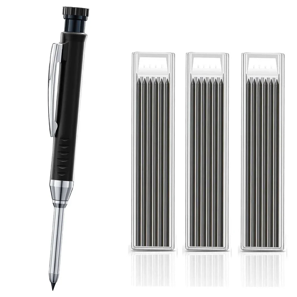 Carpenter Mechanical Pencil with Built-In Sharpener