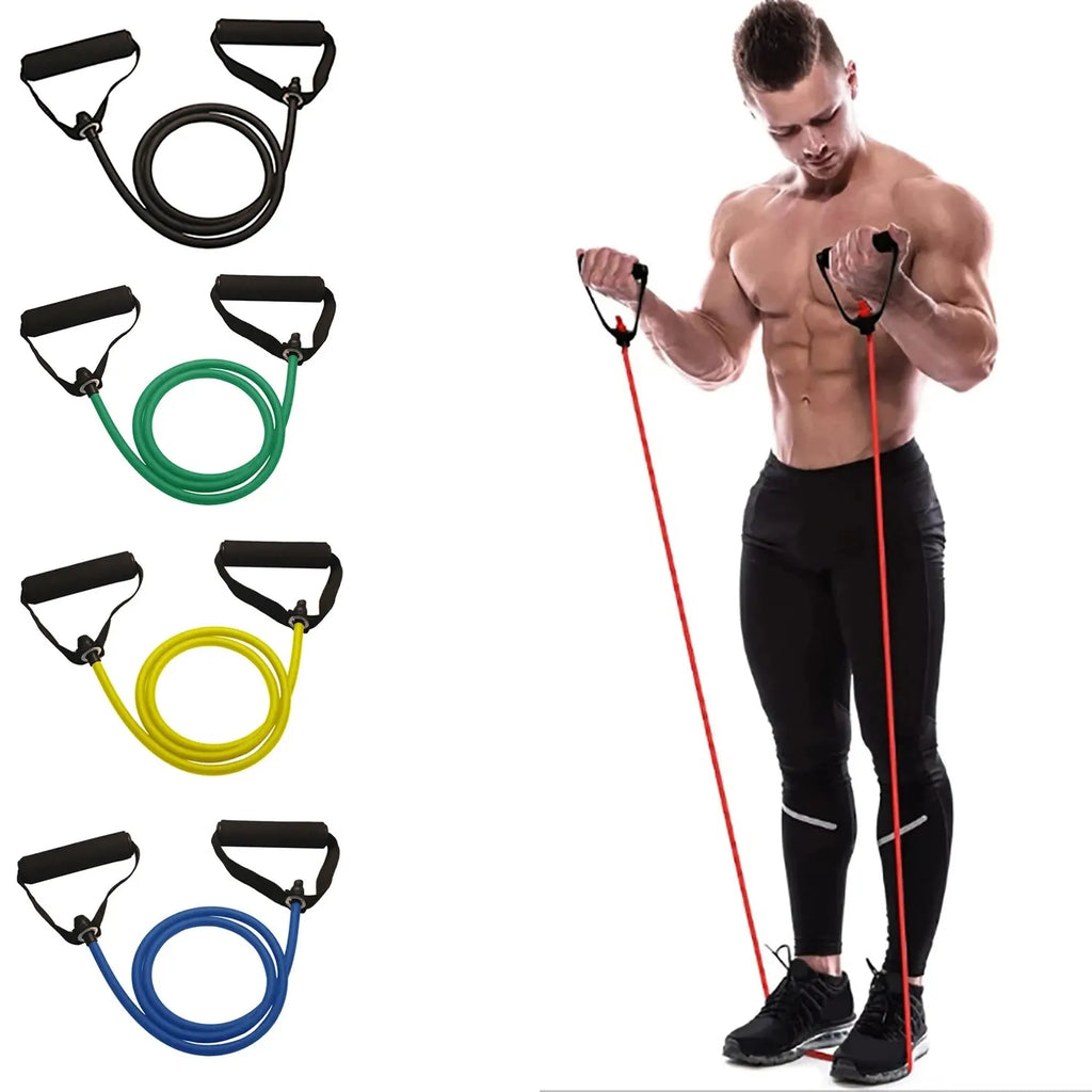 Resistance Bands Set with Handles – Full-Body Home Workout