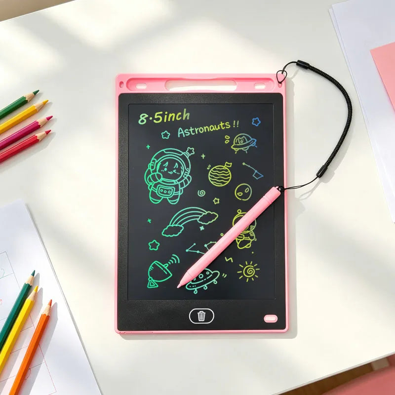 8.5" LCD Writing Tablet – Erasable Drawing Board