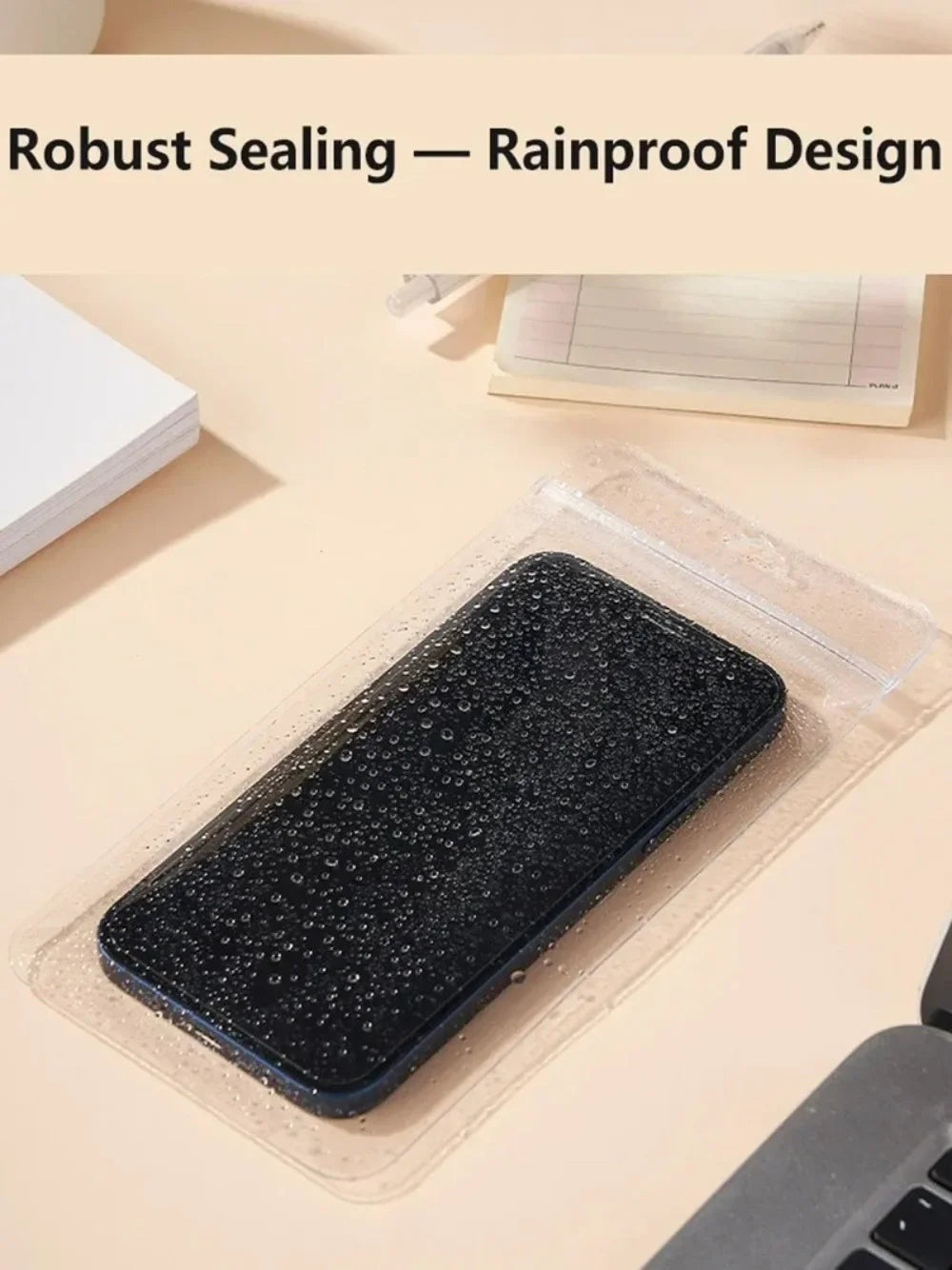 Clear Waterproof Phone Bag – Beach & Pool