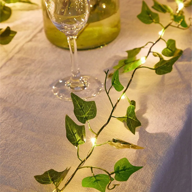 Artificial Ivy Vine Fairy Lights – Battery Powered