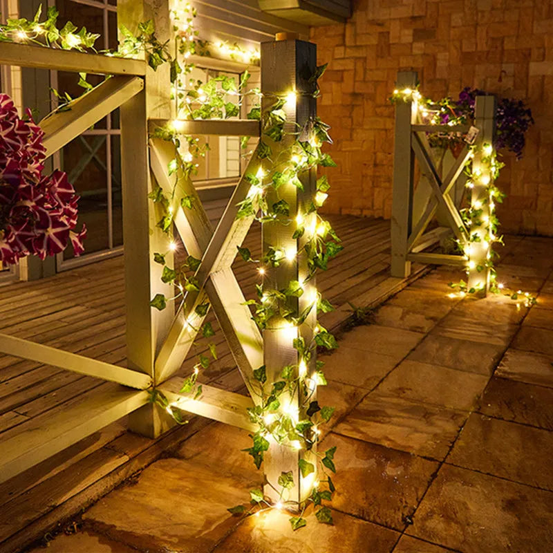 Artificial Ivy Vine Fairy Lights – Battery Powered