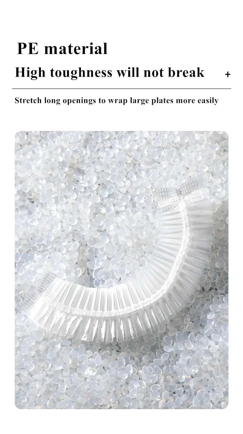Reusable Stretch Bowl Covers – Elastic Food Wrap Set
