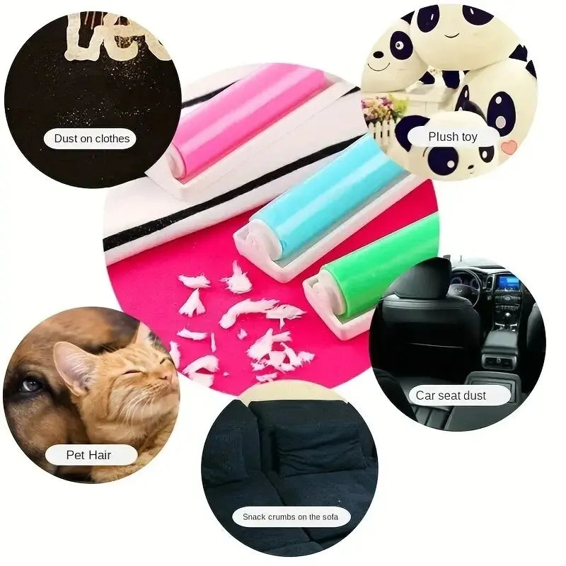 Foldable Washable Pet Hair Collector for Clothes