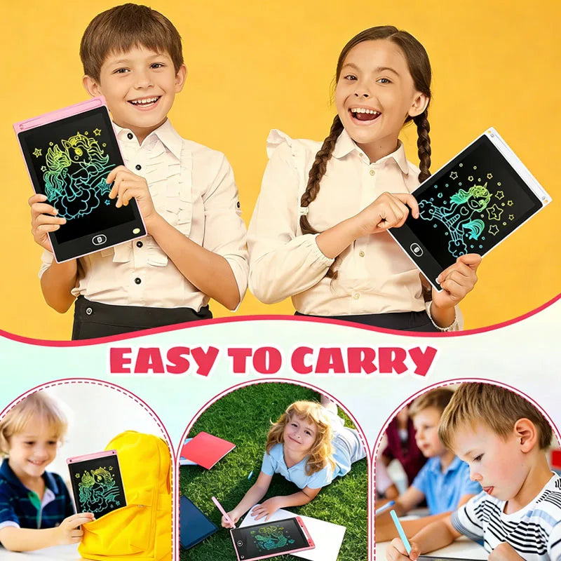 8.5" LCD Writing Tablet – Erasable Drawing Board