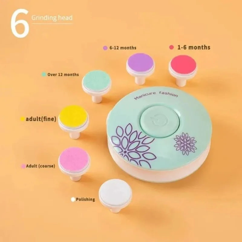 Baby Electric Nail File Set – Gentle Kids Nail Care