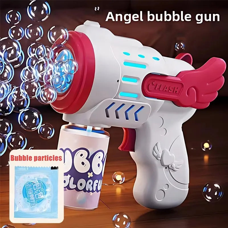 Automatic Rocket Bubble Gun – Kids Outdoor Toy
