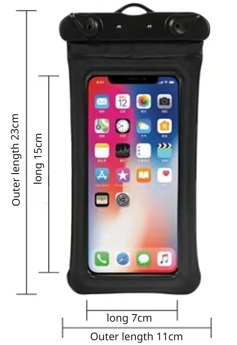 Waterproof Phone Pouch – Touchscreen Friendly, Glow Edge