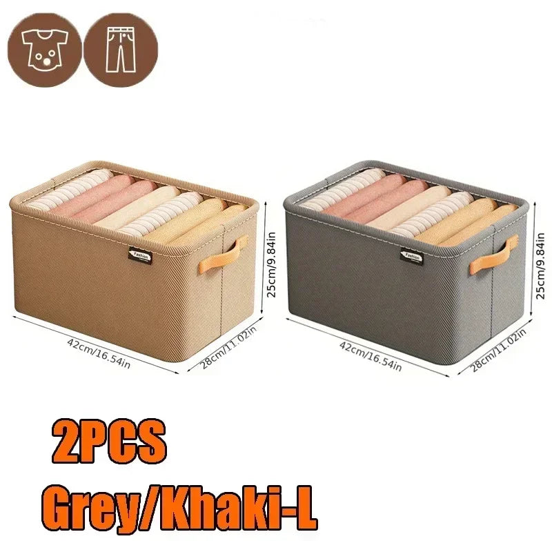 Clothes Organizer Storage Bins – Pants & Sweaters