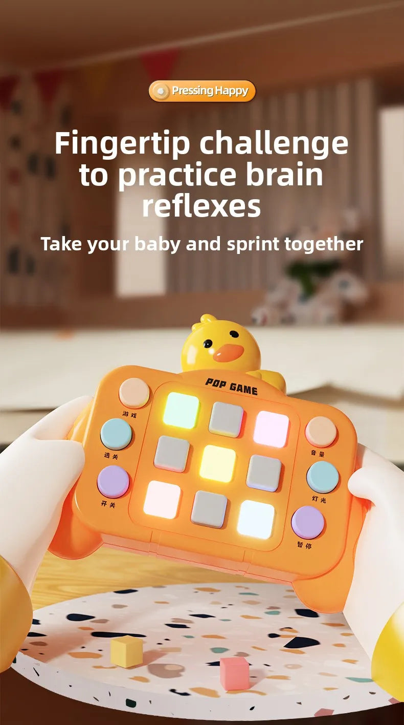 Montessori Busy Board with LED Lights & Switches