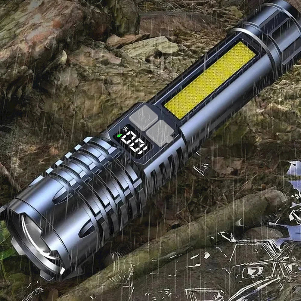 High-Power COB LED Work Light – USB-C Rechargeable