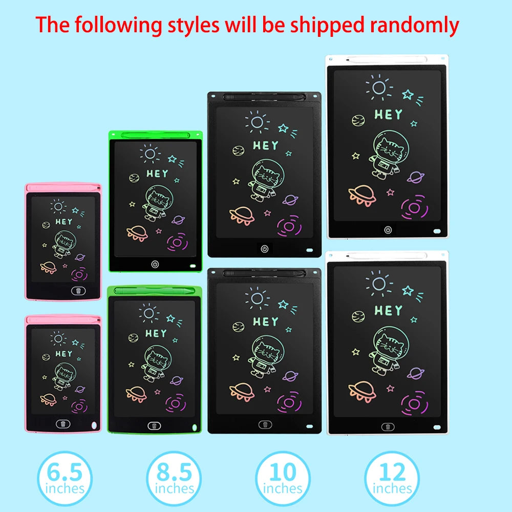 LCD Drawing Tablet for Kids – Rechargeable Doodle Board