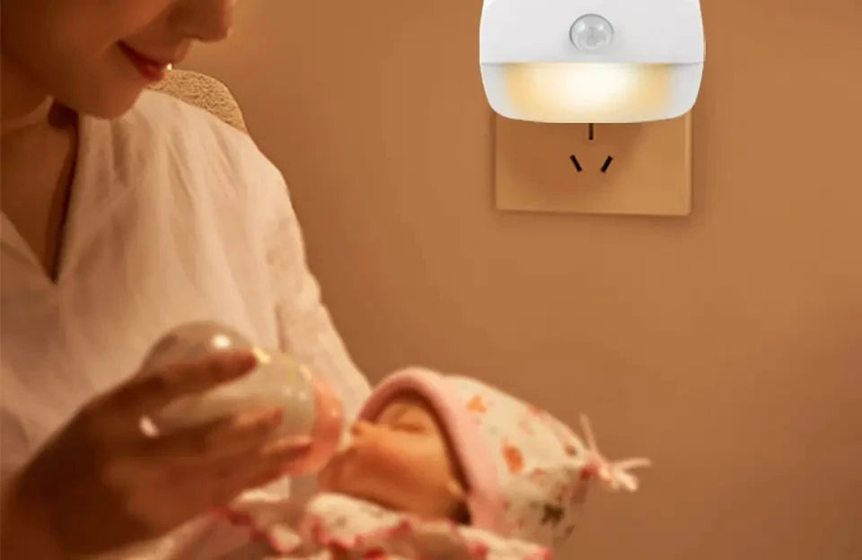 Motion Sensor LED Night Light – Plug-In