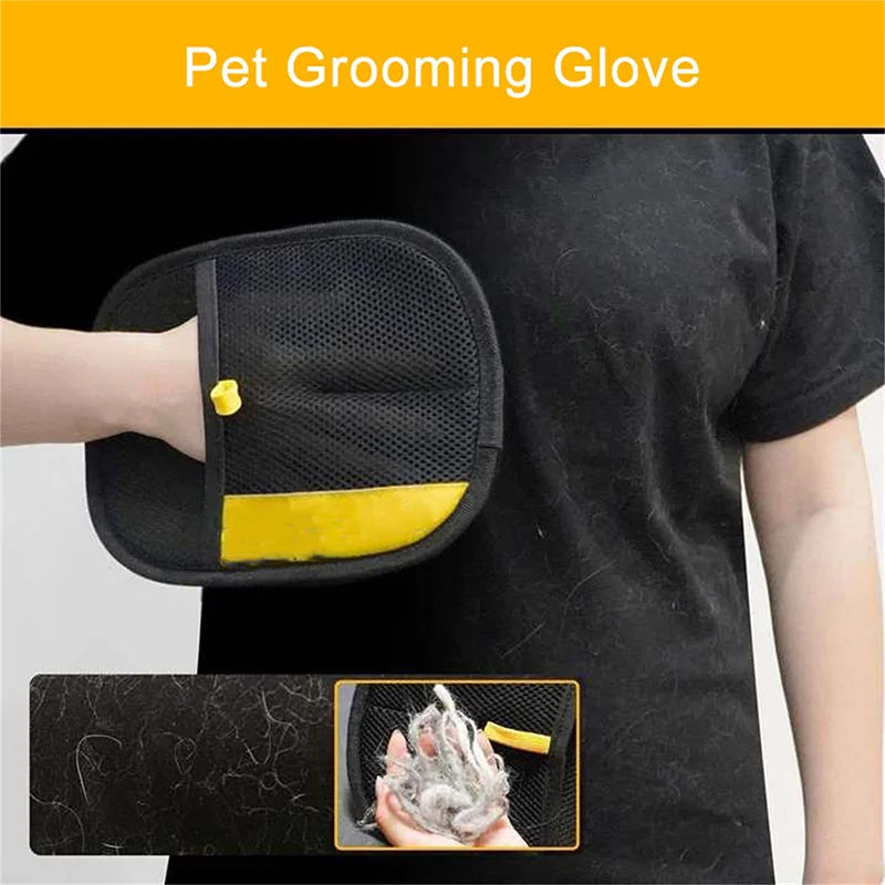 Double-Sided Pet Hair Cleaning Glove