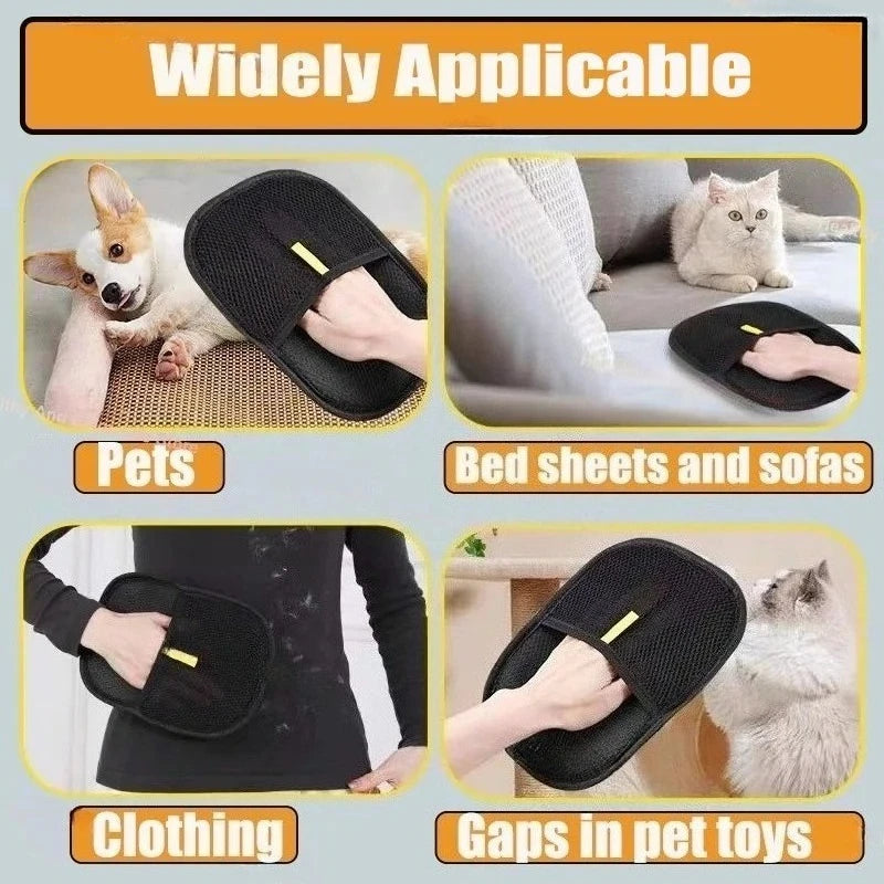 Double-Sided Pet Hair Cleaning Glove