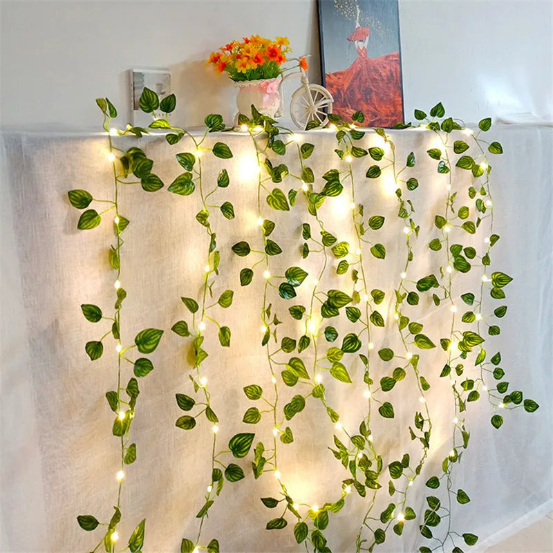 Artificial Ivy Vine Fairy Lights – Battery Powered