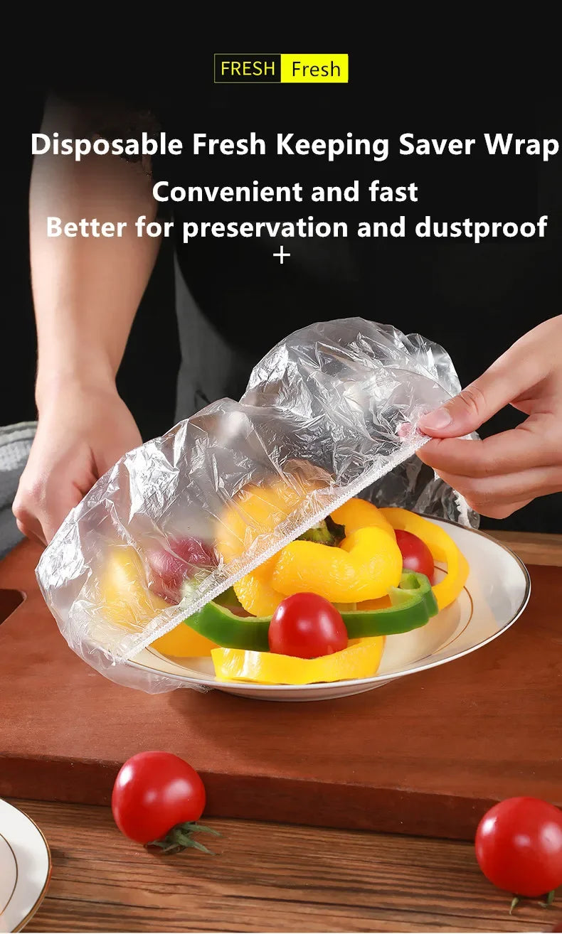 Reusable Stretch Bowl Covers – Elastic Food Wrap Set