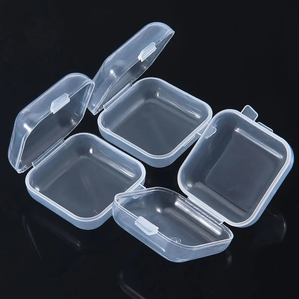 Mini Clear Storage Boxes – Jewelry & Small Parts (Set)