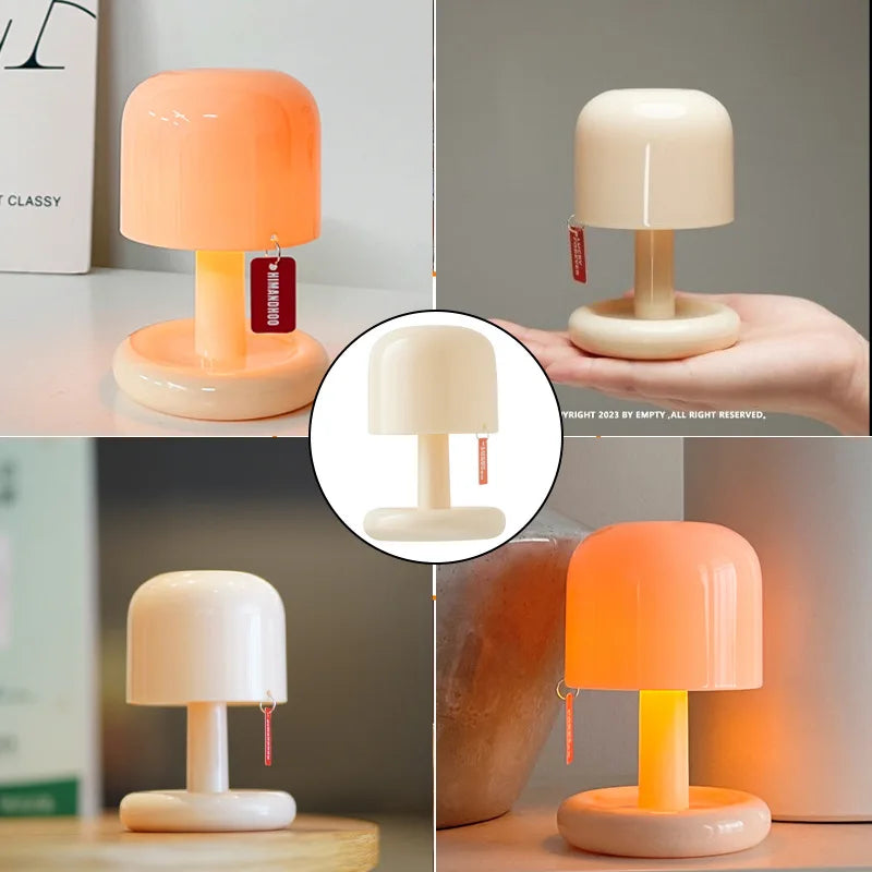 Mini Mushroom Night Light – Rechargeable
